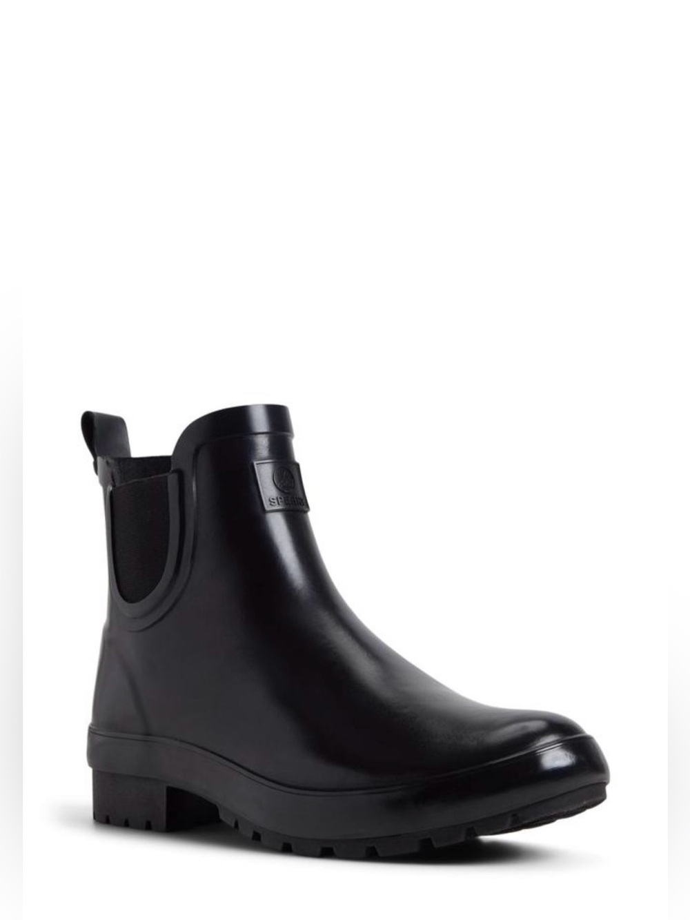 Sperry Women’s Mist Chelsea Black Waterproof Rain Ankle Boot Bootie - Sz 9, NWOB